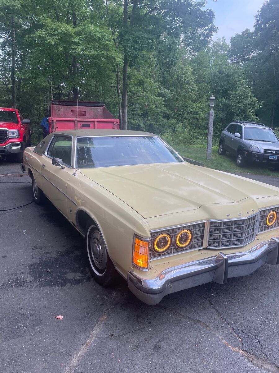 1973 ford ltd coupe brown rwd automatic base