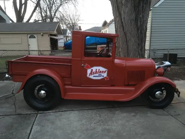 1929 ford pickup hot rod rat rod scta