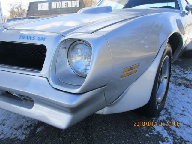 sweet 1976 pontiac trans am fresh built 400 motor runs perfect sounds great 4spd