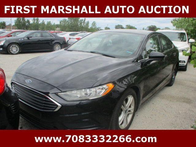 2018 ford fusion se
