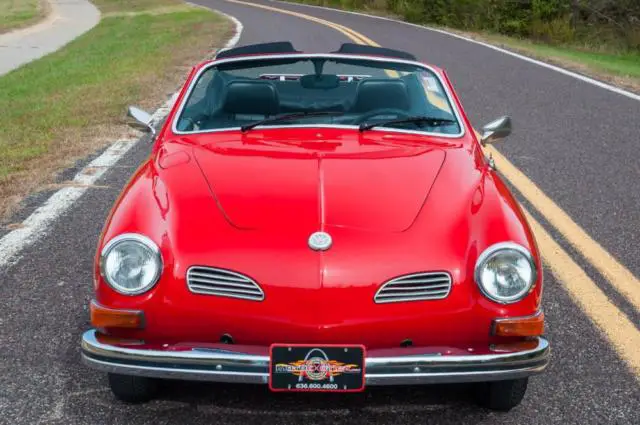 1972 volkswagen karmann ghia convertible