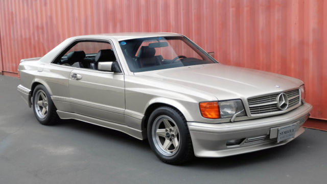 1989 mercedes 560sec amg