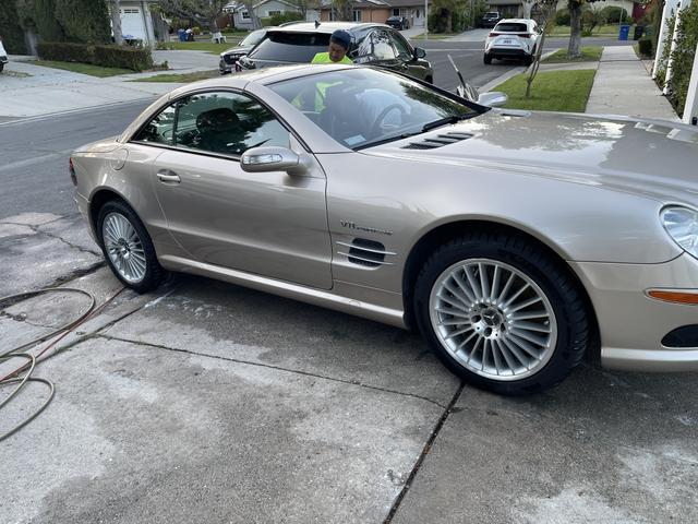 2005 mercedes-benz sl-class sl55 amg