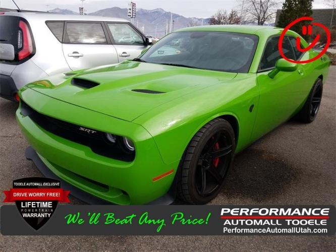 2017 dodge challenger srt hellcat srt hellcat 2dr coupe for sale in erda, utah