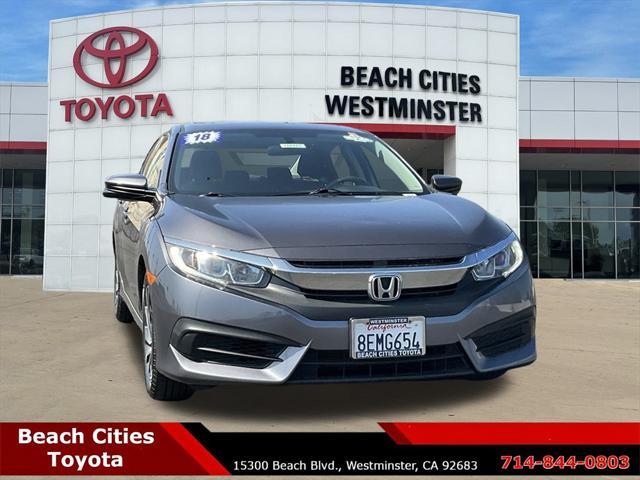 2018 honda civic ex