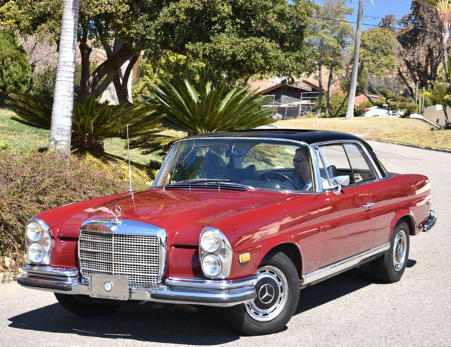 californiaclassix 1970 mercedes-benz 280se w111 low grille coupe!