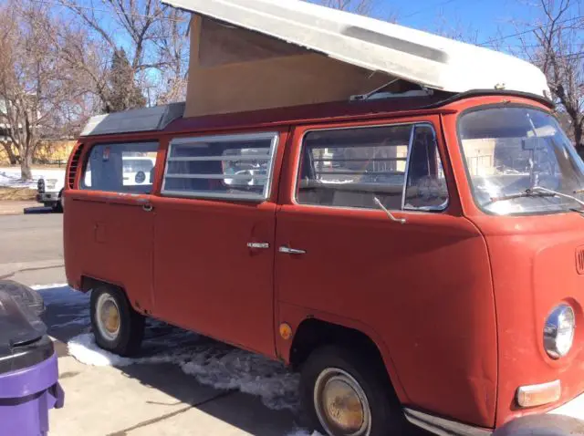 1969 volkswagen westfalia poptop bus ($1 no reserve auction)