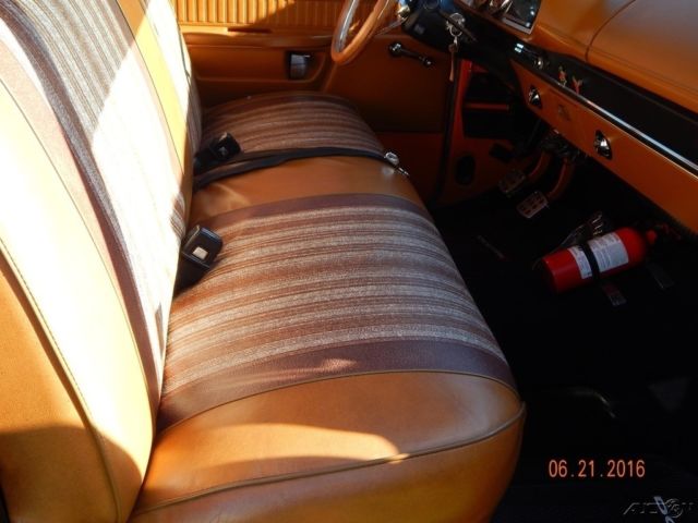 1978 dodge d100 pickup truck,225 slant 6 eng,3-spd manual,orig sunrise orange