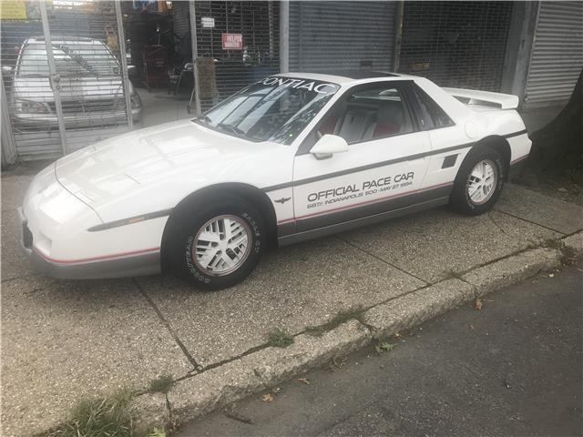 1984 pontiac fiero se sport 41,965 miles official pace car! very rare auto ac