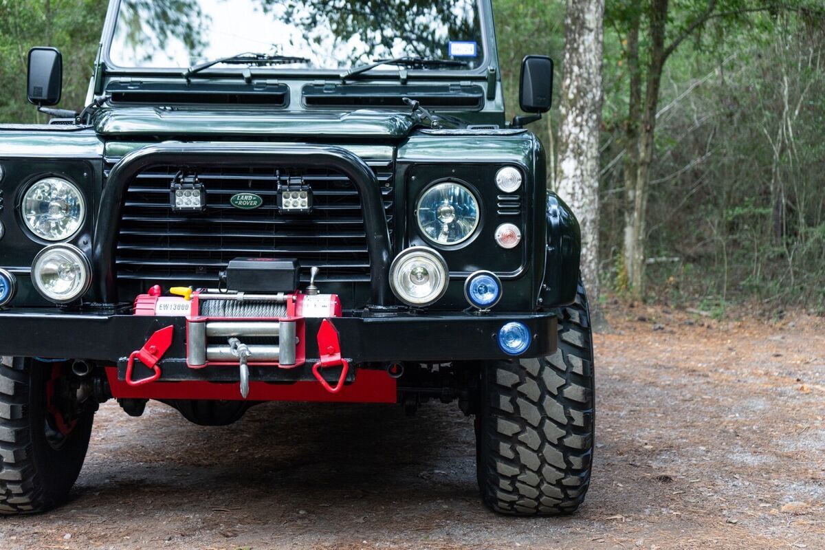 1980 land rover defender pickup green 4wd manual 110