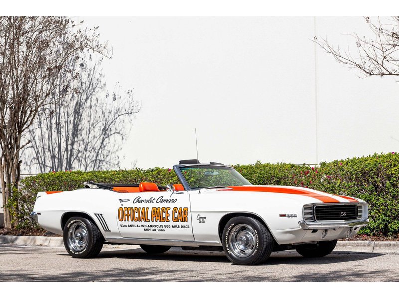 1969 chevrolet camaro z11 indy pace car convertible