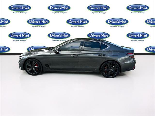 2022 genesis g70 3.3t rwd