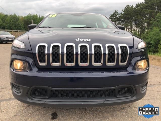 2016 jeep cherokee sport 4x4 sport 4dr suv for sale in northfield, new hampshire