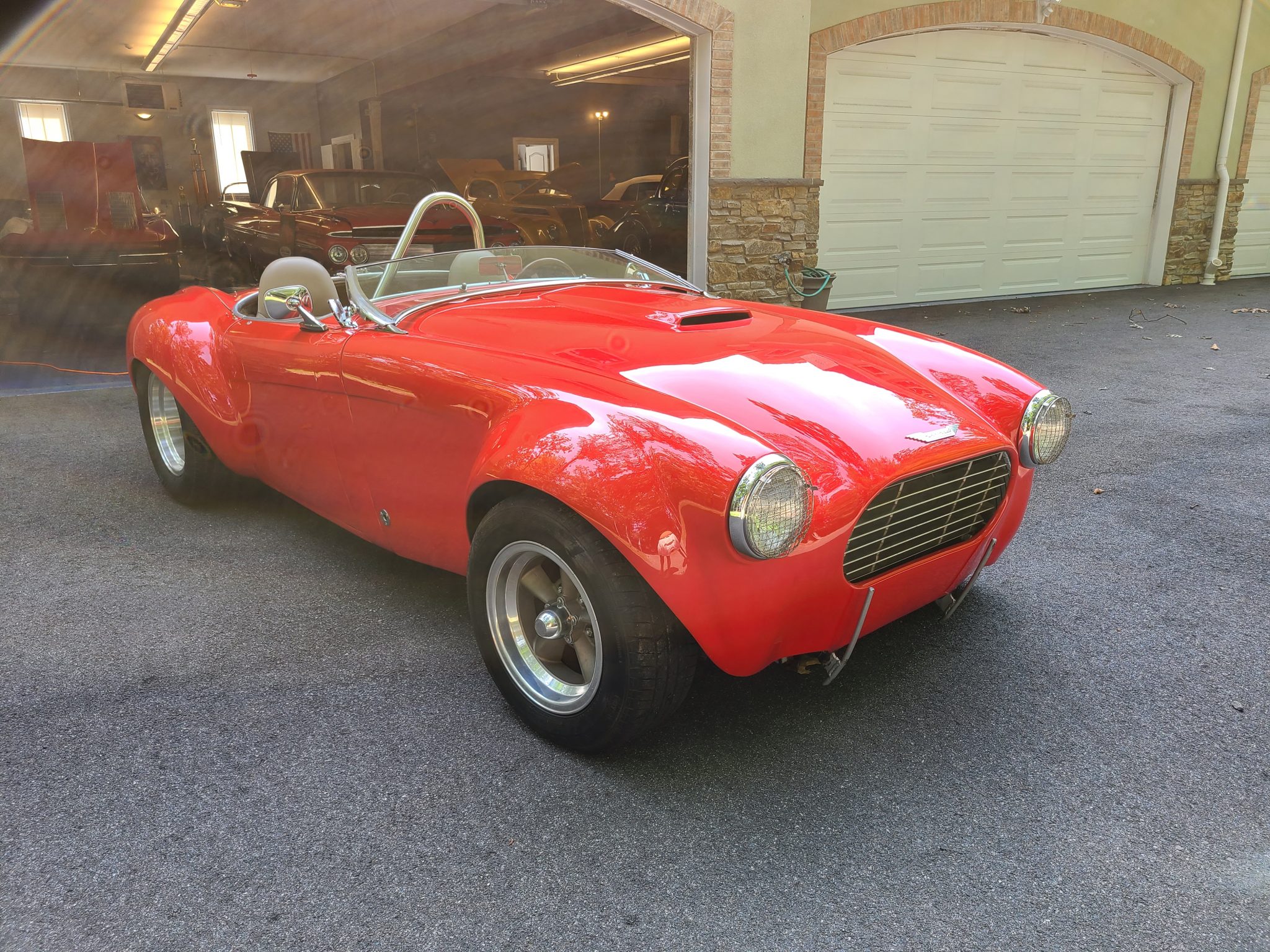 hemi-powered 1956 austin-healey 100 bn2 roadster