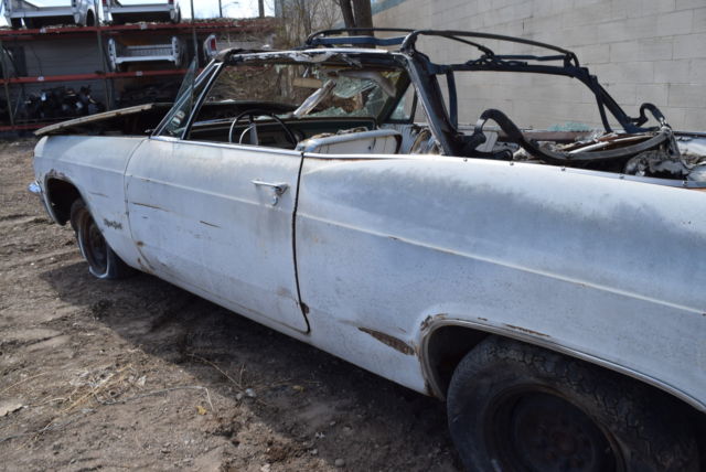 1965 chevy impala convertible ss original ss numbers matching 396 v8, 12 bolt