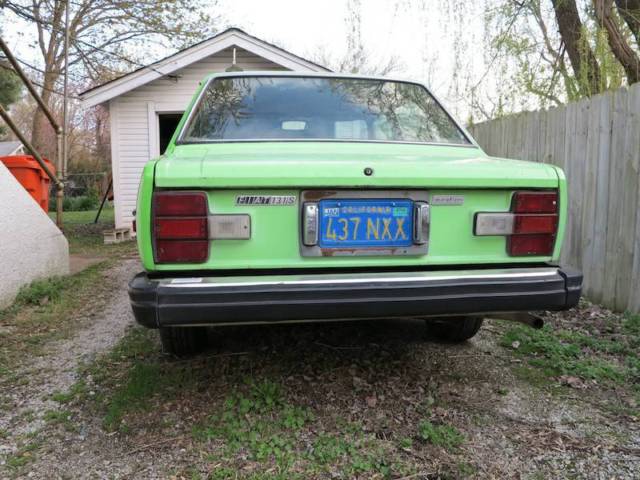 1976 fiat 131 super mirafiori 5spd 4dr