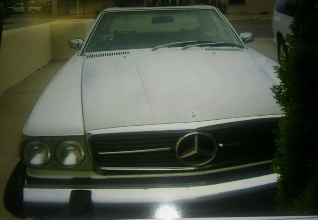 1975 450 sl merzedes benz convertible