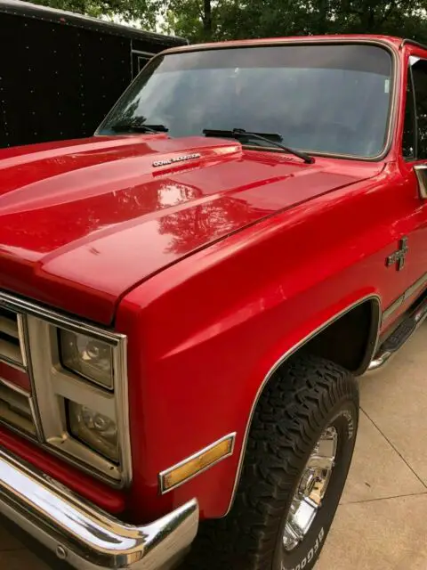 1986 chevrolet swb k10 4x4
