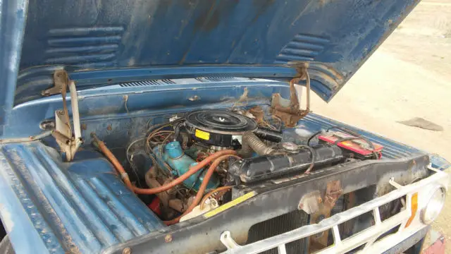 dodge d100 custom pickup truck 1968 runs good low miles for yr