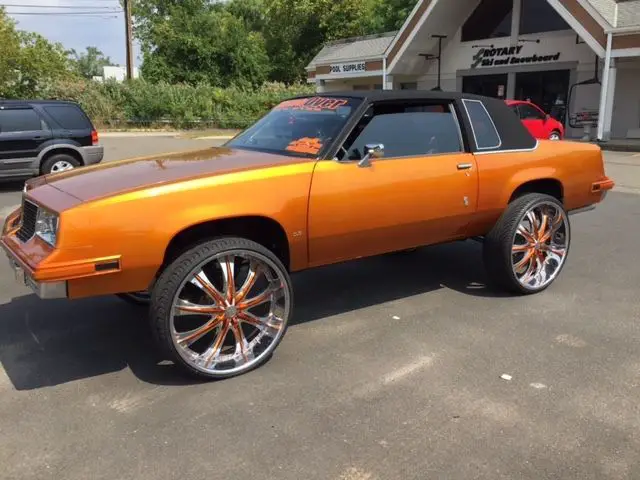1985 oldsmobile cutlass supreme one of a kind 28in rims full custom car