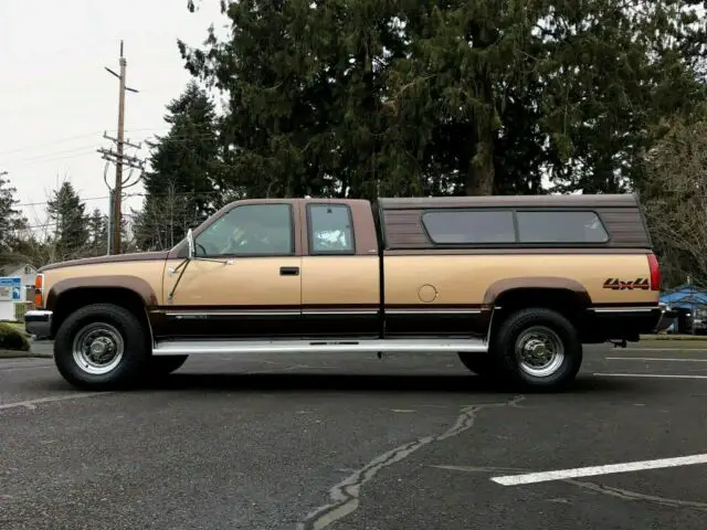 1988 chevy silverado 3500 4x4 extra cab auto 7.4l 454 v8 only 103k mile 2 owner
