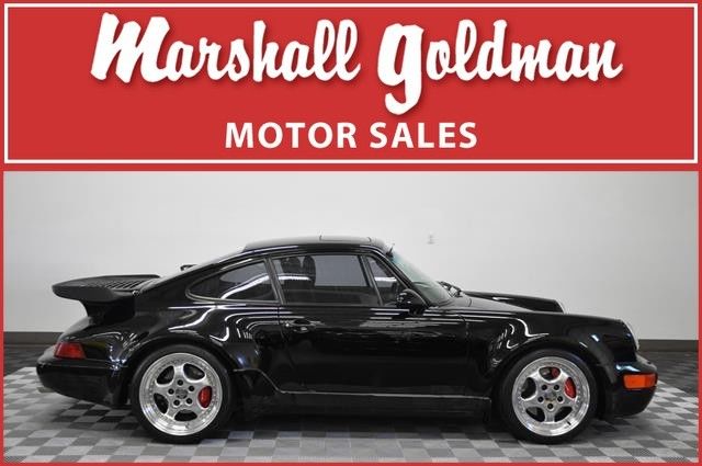 1994 porsche 911 3.6 turbo black/black 15700 miles books and tools