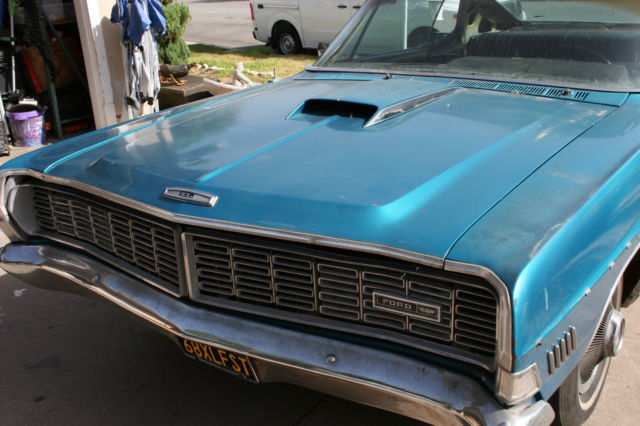1968 ford galaxie xl fastback rebuilt v8 390 auto