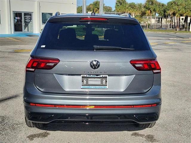 2024 volkswagen tiguan 2.0t se r-line black