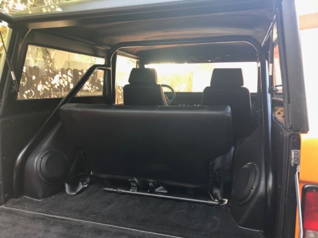 1972 ford bronco in show room condition only drove 50 miles after restoration