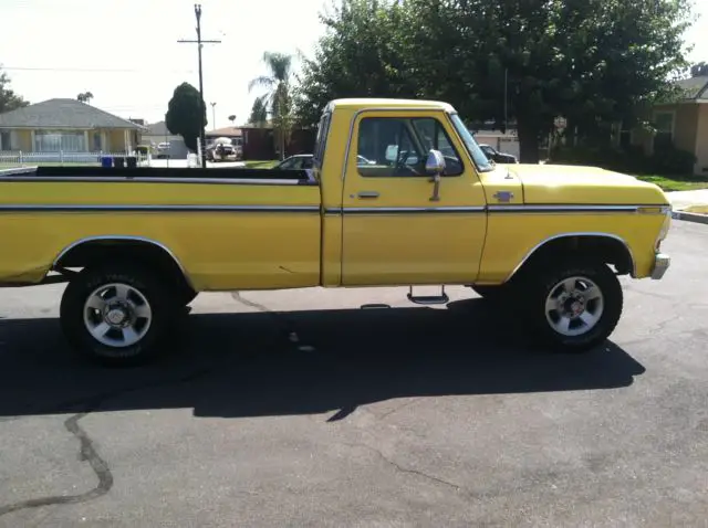 1979 ford f250 ranger xlt 4x4 original california truck