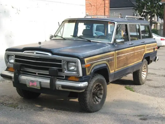 1987 amc jeep grand wagoneer v8 360 4wd automatic *very restorable* project