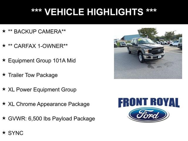 2019 ford f-150 xl