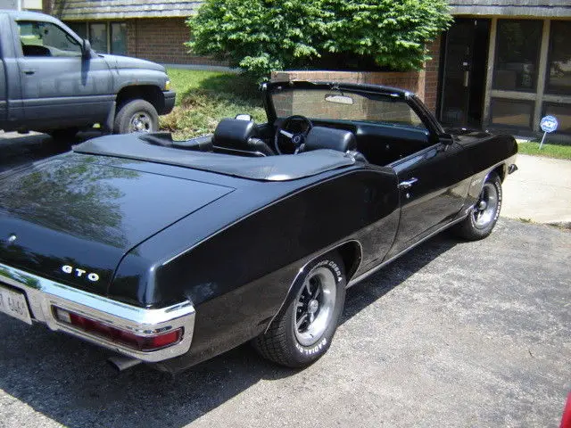 1971 lemans / gto convertible ls1 frame off restored triple black