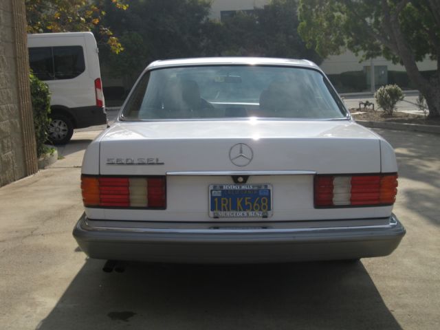 1986 mercedes benz 560 sel. all-original. one-owner. beautiful