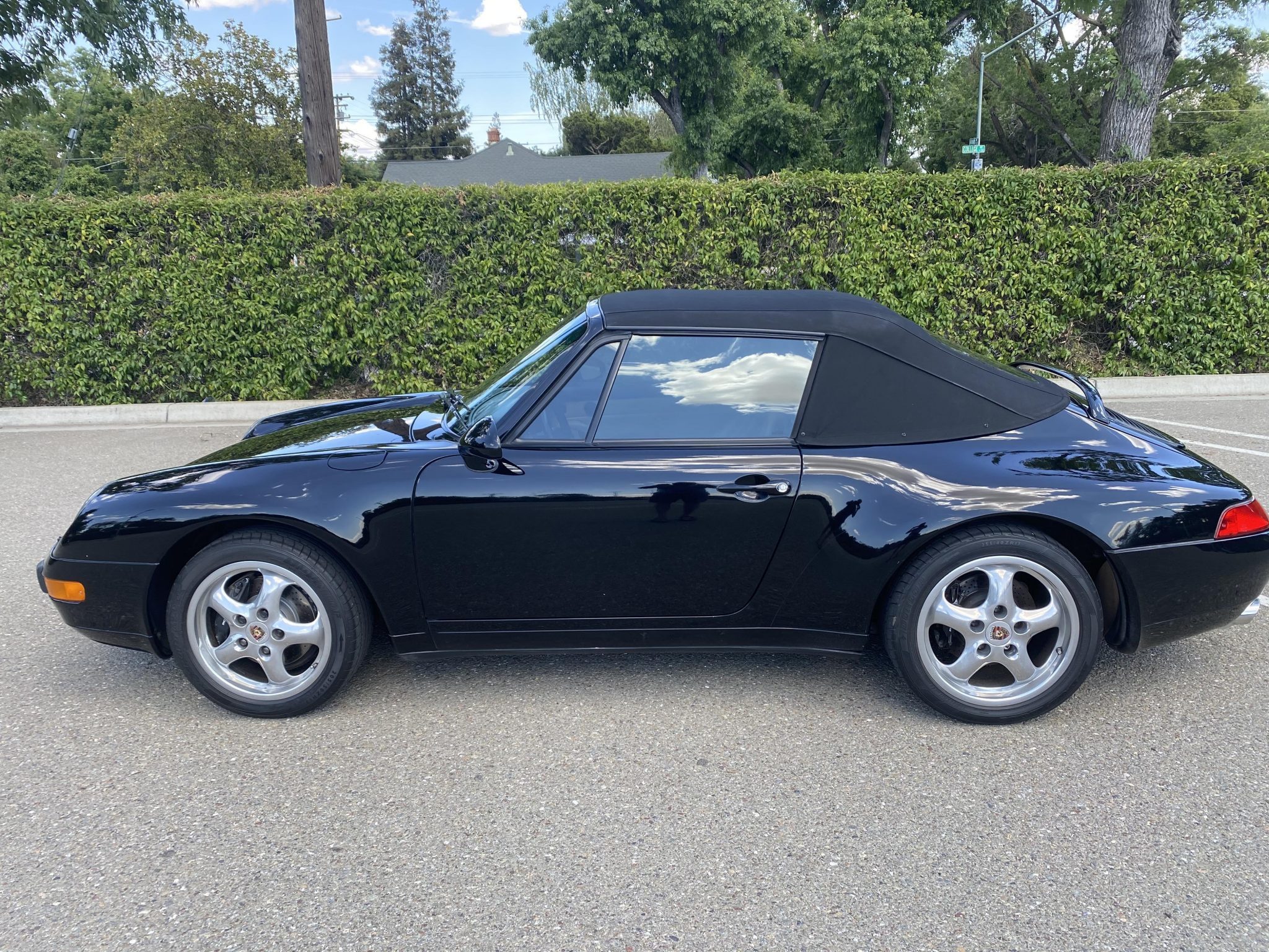 1996 porsche 911 carrera cabriolet 6-speed