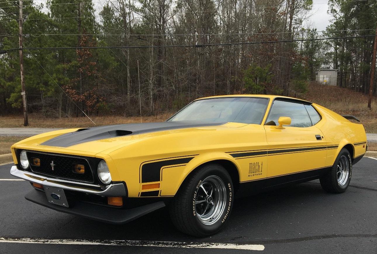 1972 ford mustang mach 1 automatic c6 88457miles