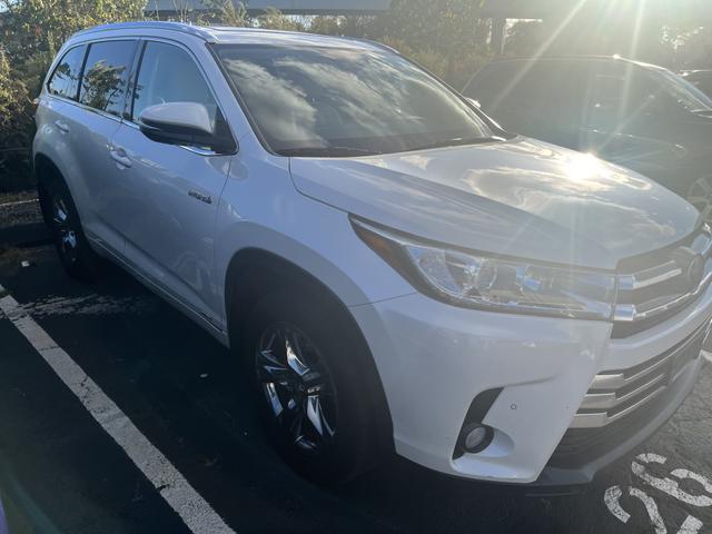 2017 toyota highlander hybrid limited platinum