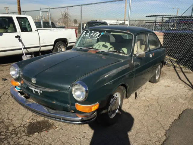 1970 volkswagen fastback base 1.6l