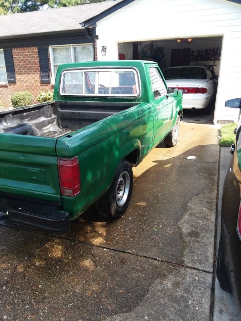 1986 ford ranger 2wd, six foot bed, "no reserve"