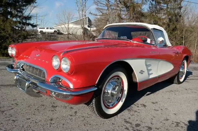 1961 corvette conv *verynice* multiple show/trophy winner* ex-factoryfuelie*pw