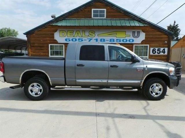 used 2008 dodge ram 3500 truck 4x4 mega cab laramie drw rapid city, sd 57701 for sale in jolly acres, south dakota