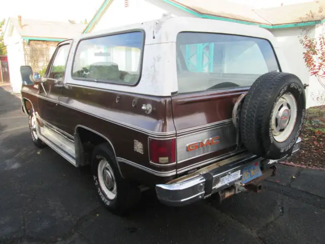 1979 gmc jimmy k5 4x4 blazer california