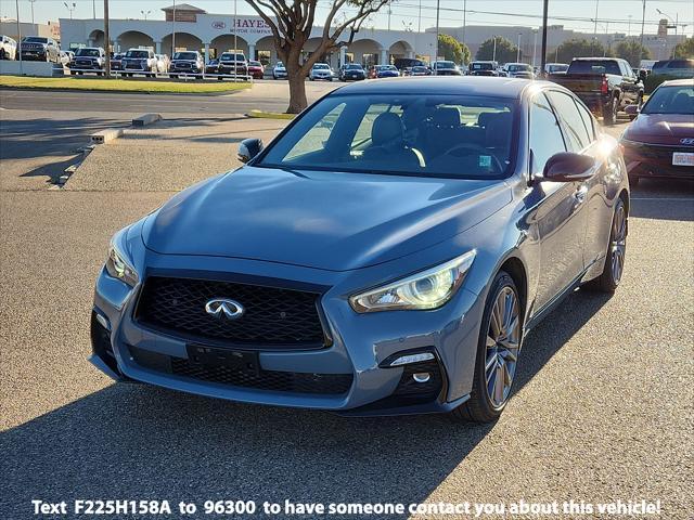 2023 infiniti q50 3.0t red sport 400