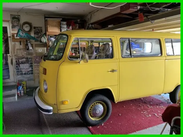 1973 volkswagen vans type 2 transporter/bus all original numbers matching
