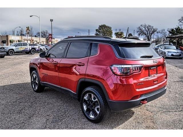 used 2018 jeep compass 4wd trailhawk clovis, nm 88101 for sale in cannon air force base, new mexico