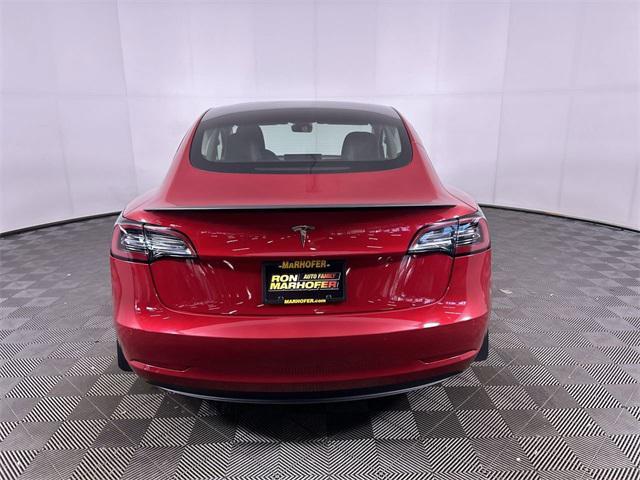 2022 tesla model 3 standard range