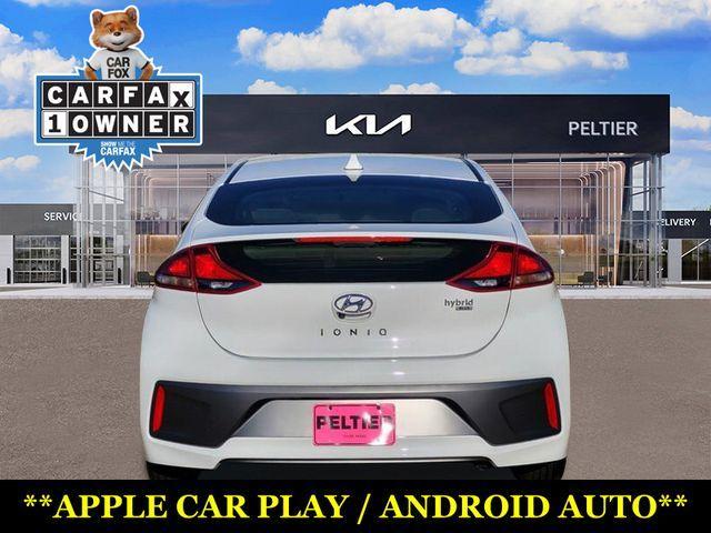 2022 hyundai ioniq hybrid blue