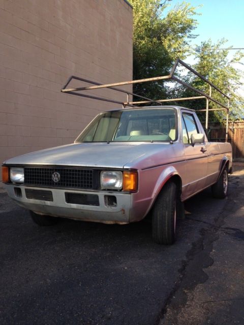 volkswagen rabbit diesel pickup 5 speed no rust, possible free delivery