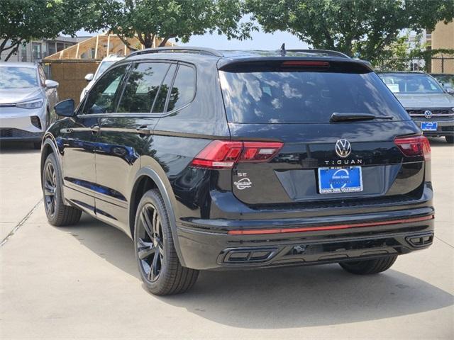 2024 volkswagen tiguan 2.0t se r-line black