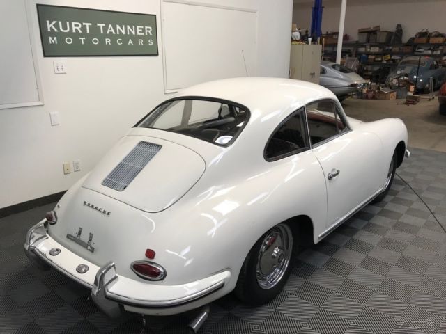 1961porsche 356 b t-5 coupe. chrome wheels. complete car for improvement